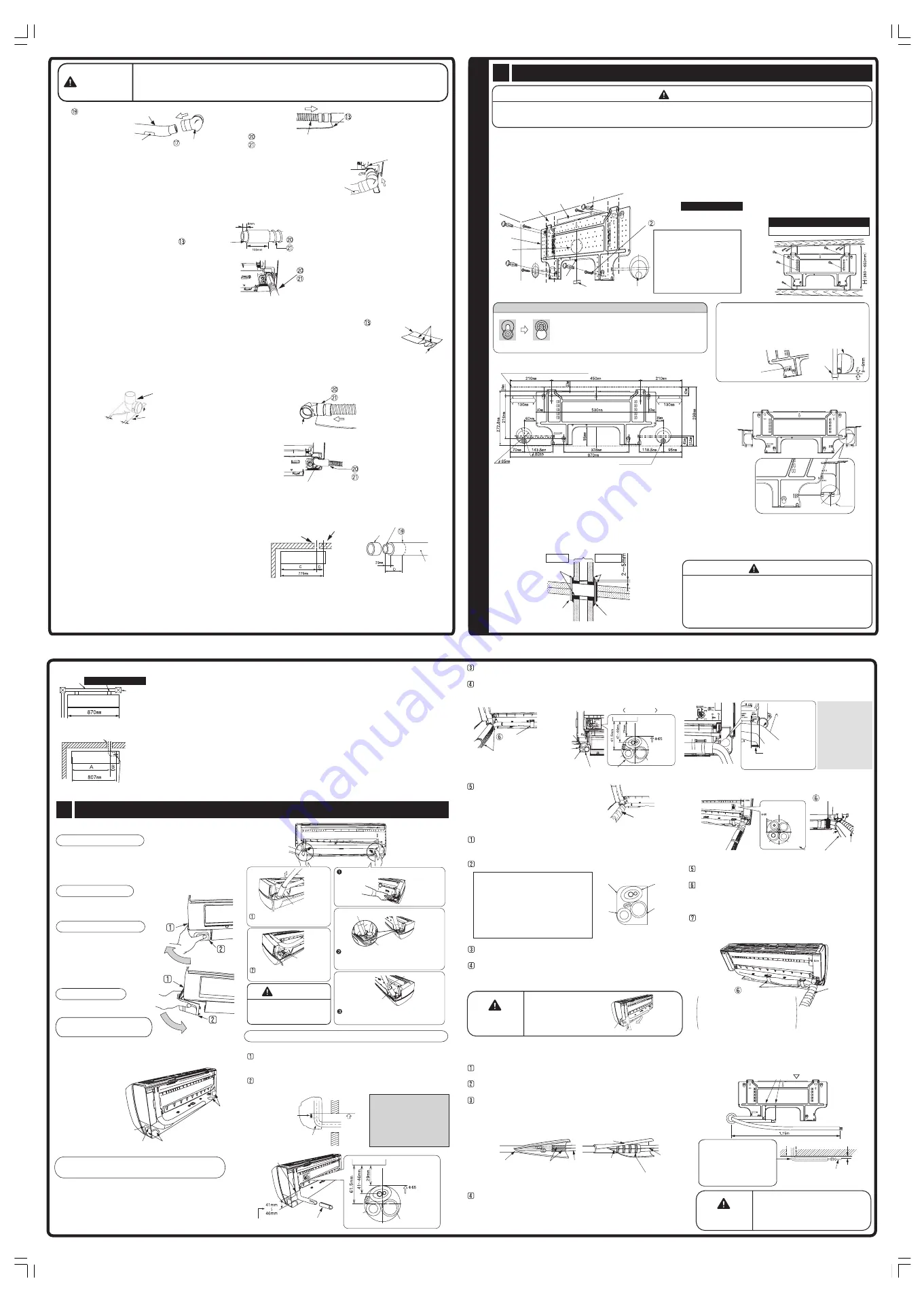 Hitachi RAC-13EX9G Installation Manual Download Page 2