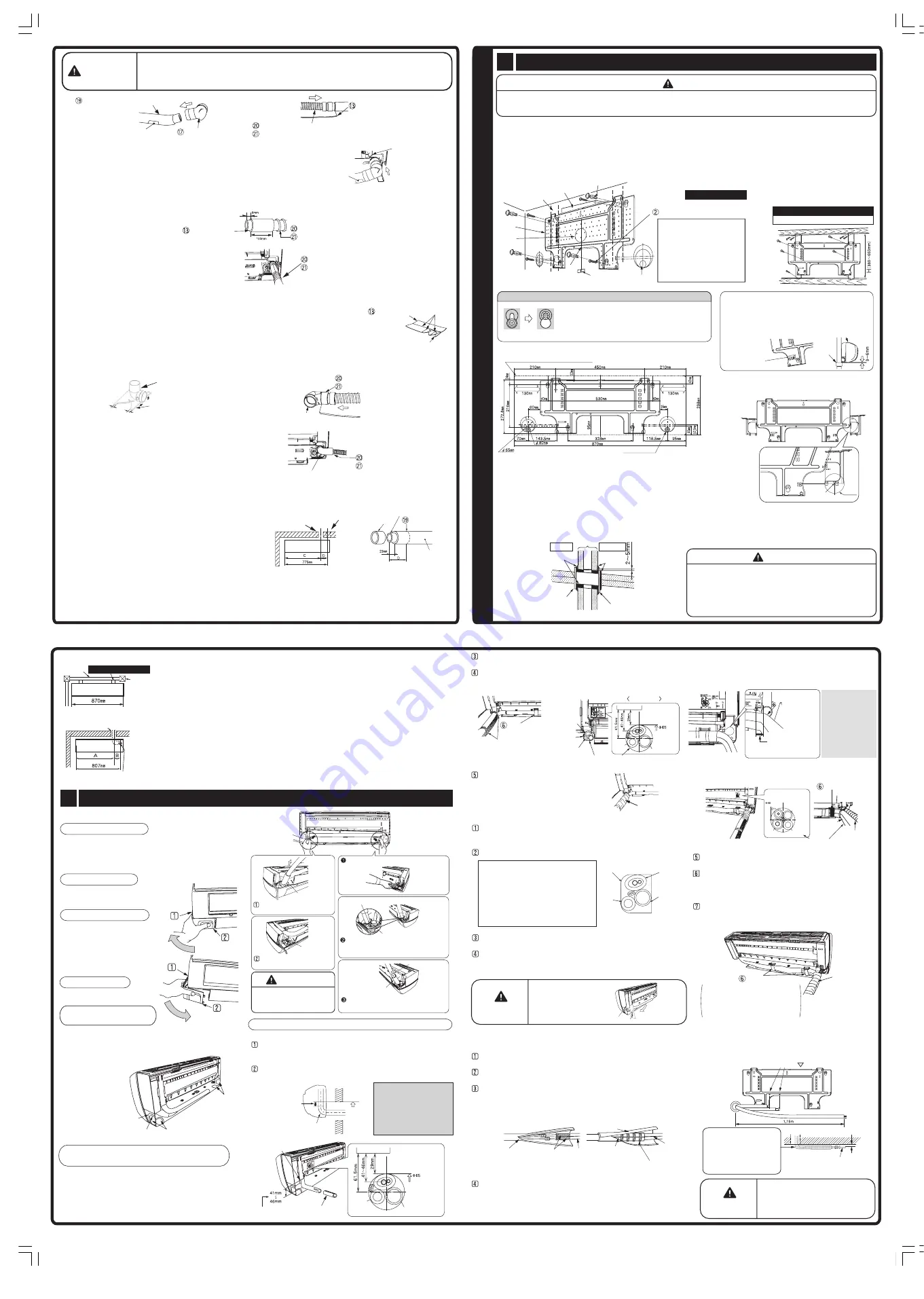 Hitachi RAC-18EX9G Installation Manual Download Page 2