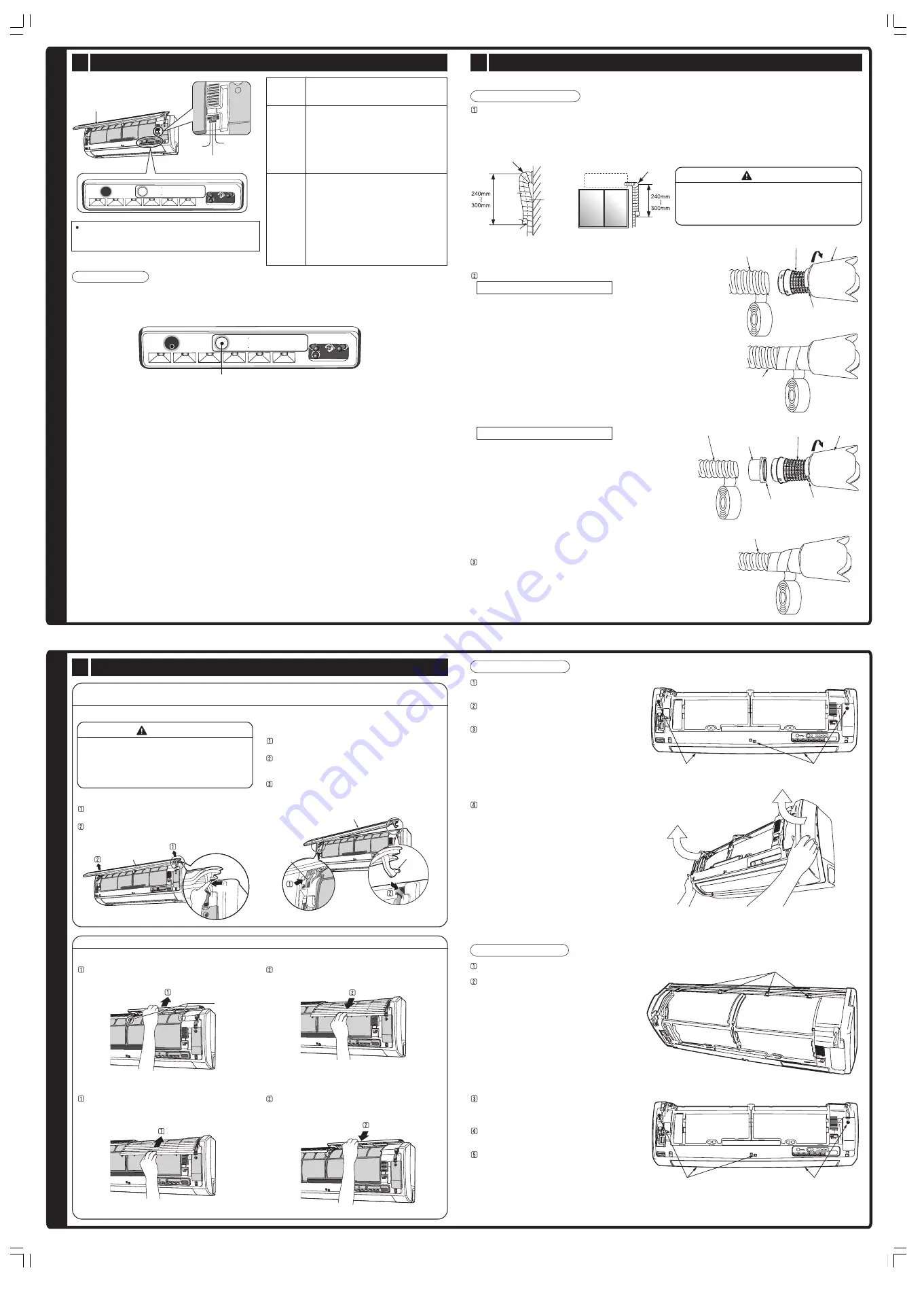 Hitachi RAC-18EX9G Installation Manual Download Page 4