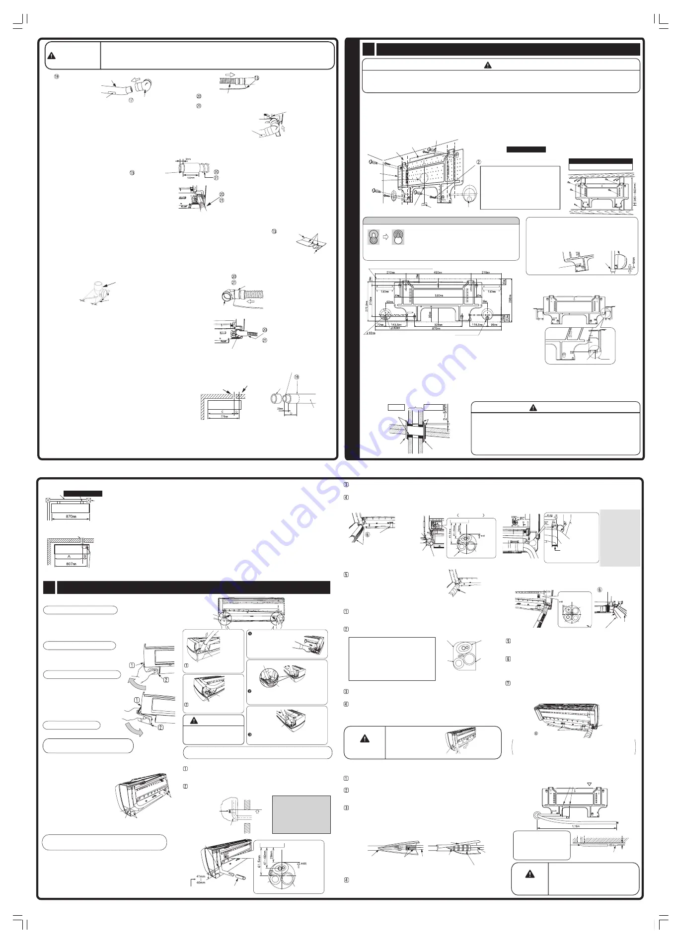 Hitachi RAC-18EX9G Installation Manual Download Page 6