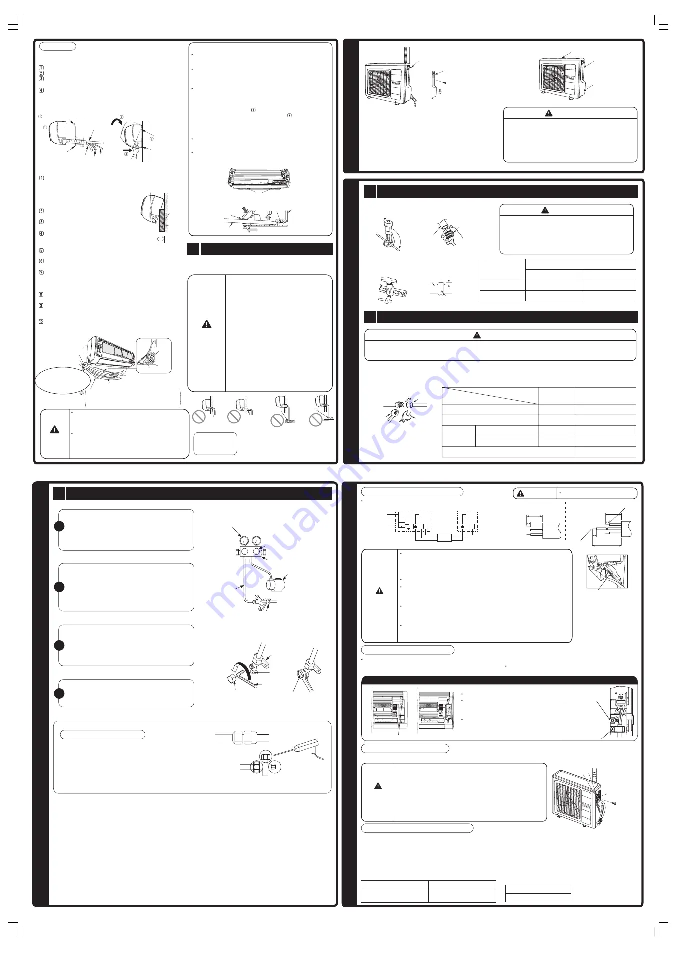 Hitachi RAC-18EX9G Installation Manual Download Page 7