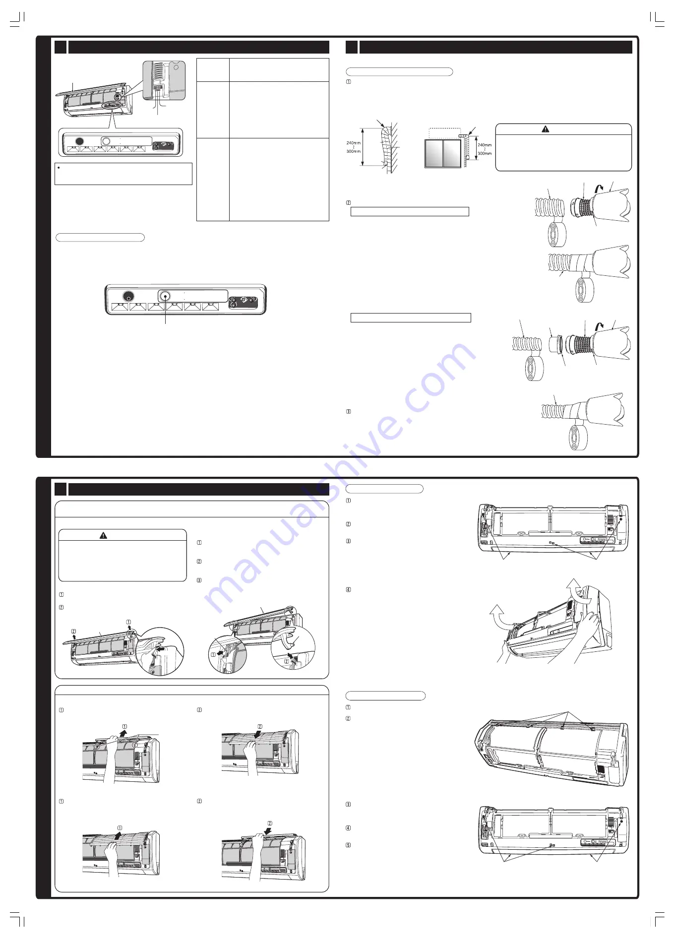 Hitachi RAC-18EX9G Installation Manual Download Page 8