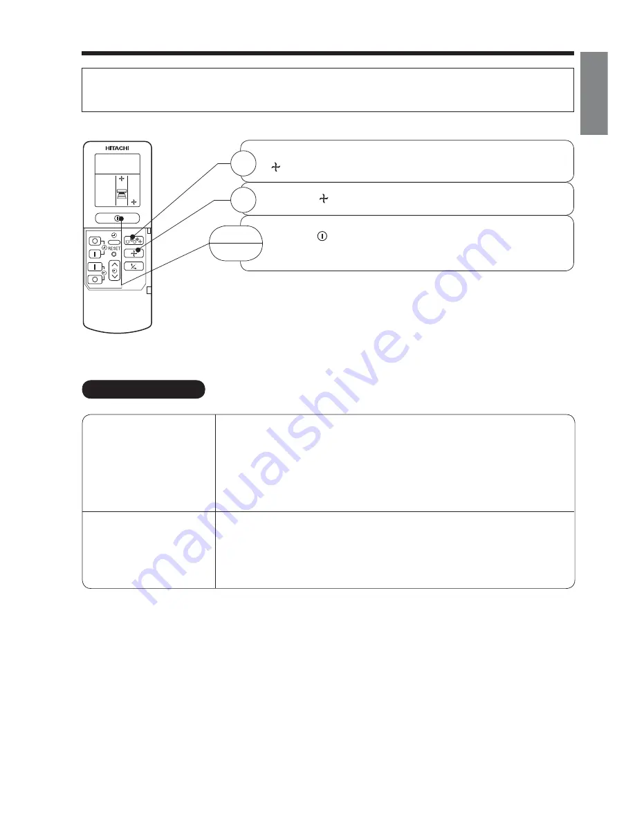 Hitachi RAC-18LH1 User Manual Download Page 11