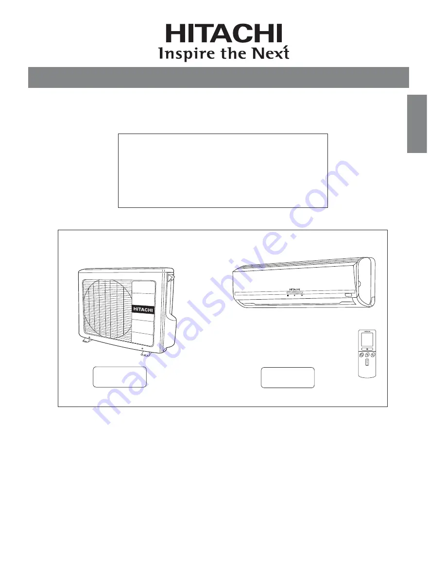 Hitachi RAC-18LH1 User Manual Download Page 25