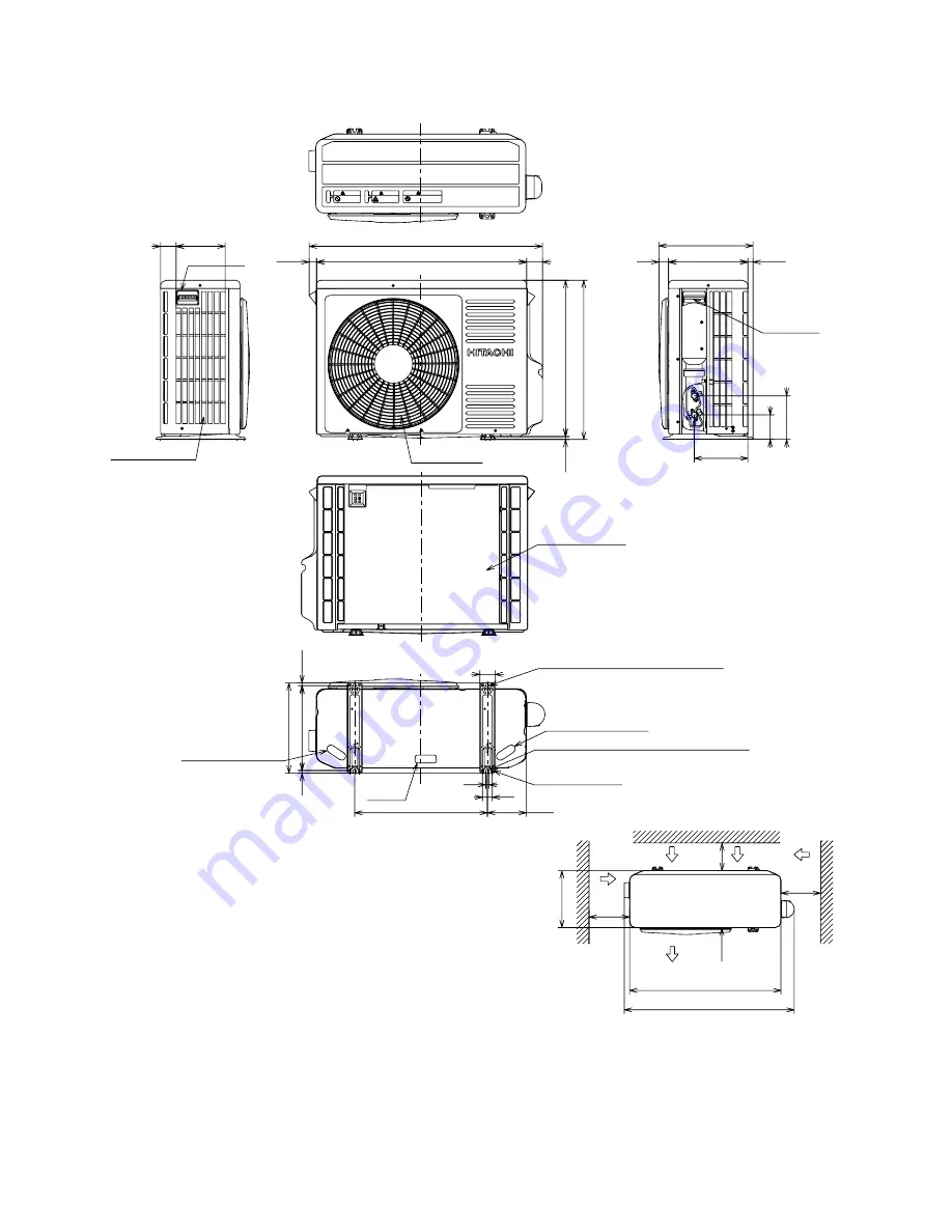 Hitachi RAC-18SX8 Service Manual Download Page 64