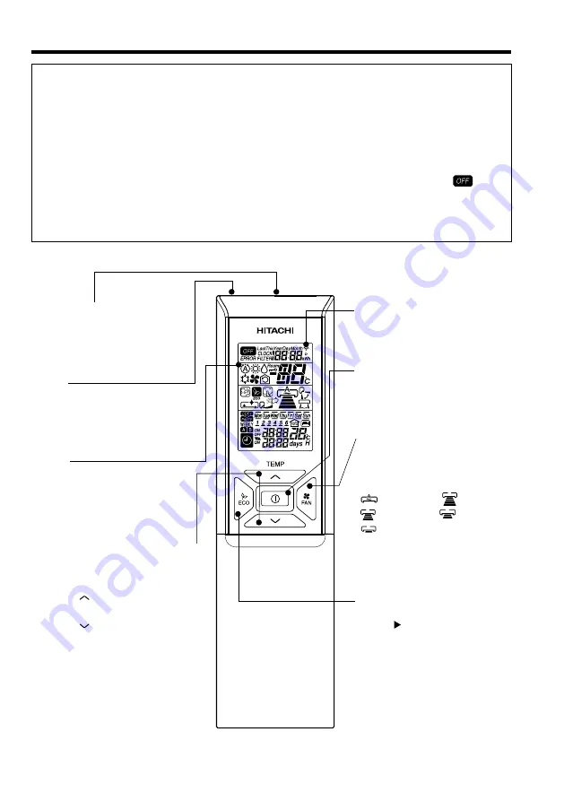 Hitachi RAC-18WPAG Скачать руководство пользователя страница 4