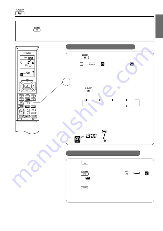 Hitachi RAC-18WPAG Скачать руководство пользователя страница 17