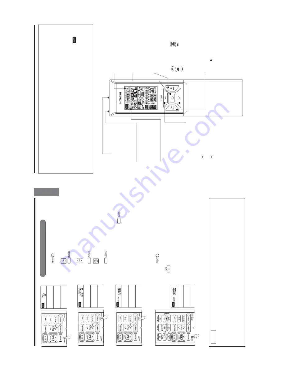 Hitachi RAC-18WPB Скачать руководство пользователя страница 25