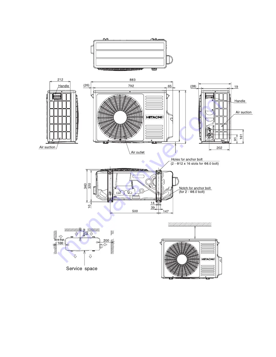 Hitachi RAC-18WPB Скачать руководство пользователя страница 47