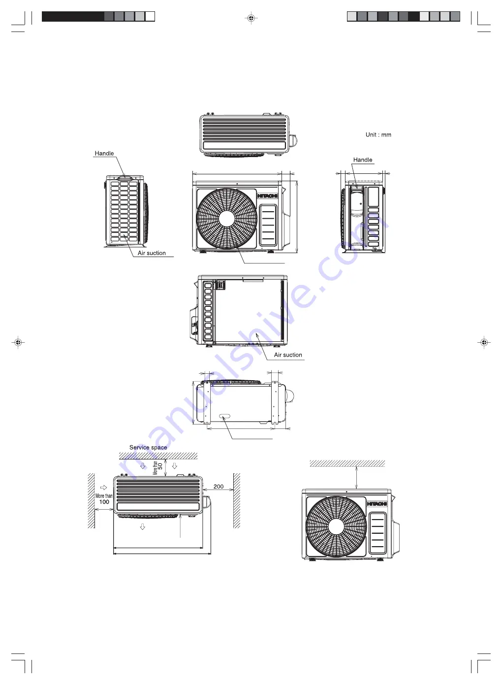 Hitachi RAC-18WPC Service Manual Download Page 8