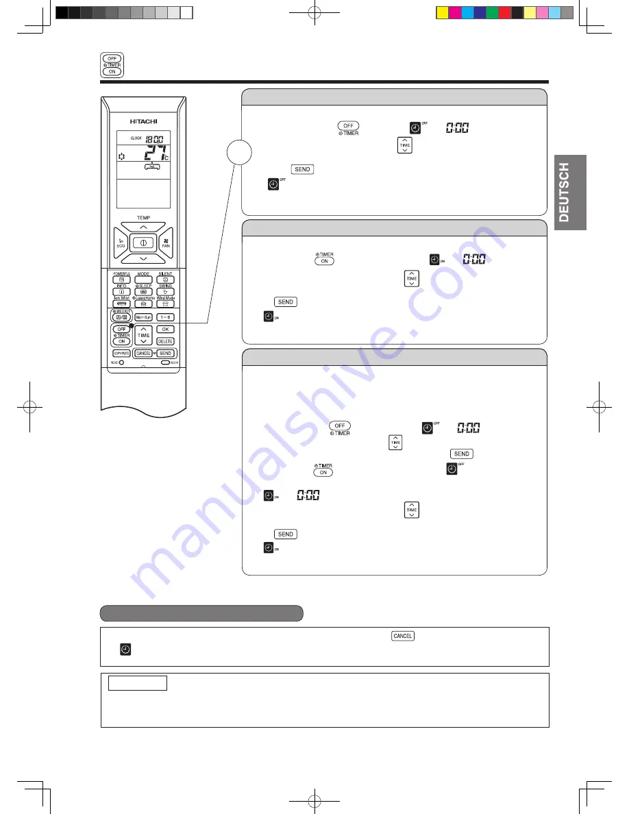 Hitachi RAC-18WSB Instruction Manual Download Page 78