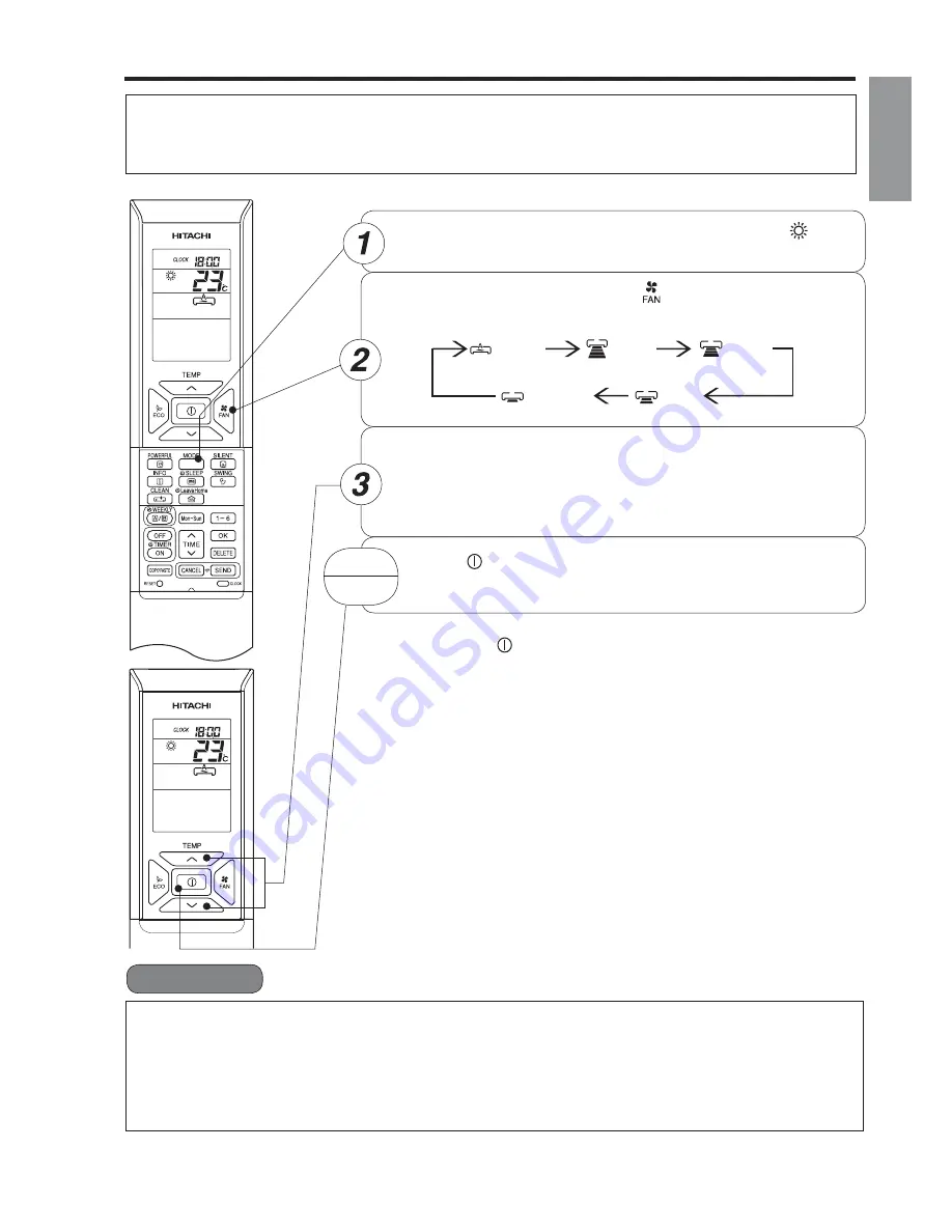 Hitachi RAC-18WSPA Скачать руководство пользователя страница 11