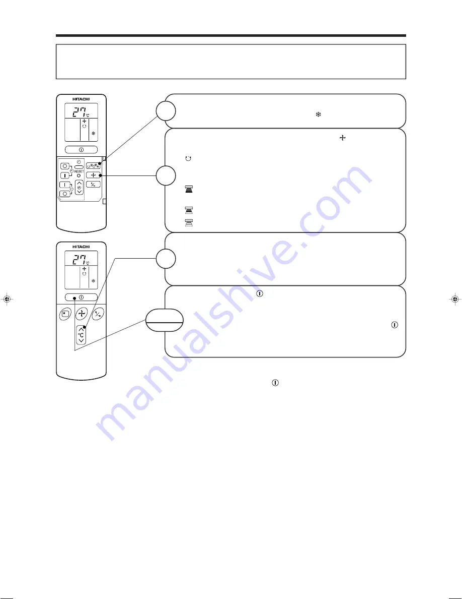 Hitachi RAC-18YH4 Operation Manual Download Page 50