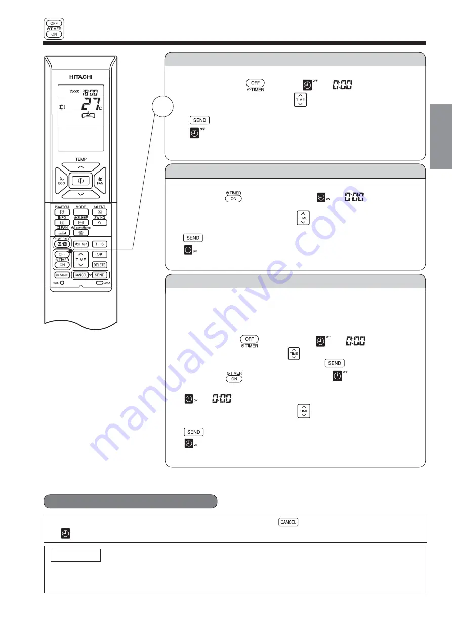 Hitachi RAC-25FPA Скачать руководство пользователя страница 58