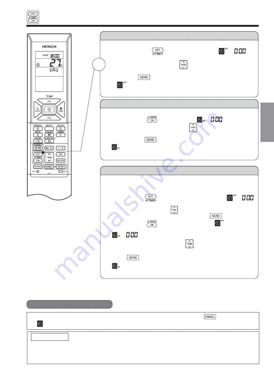 Hitachi RAC-25FPA Скачать руководство пользователя страница 96