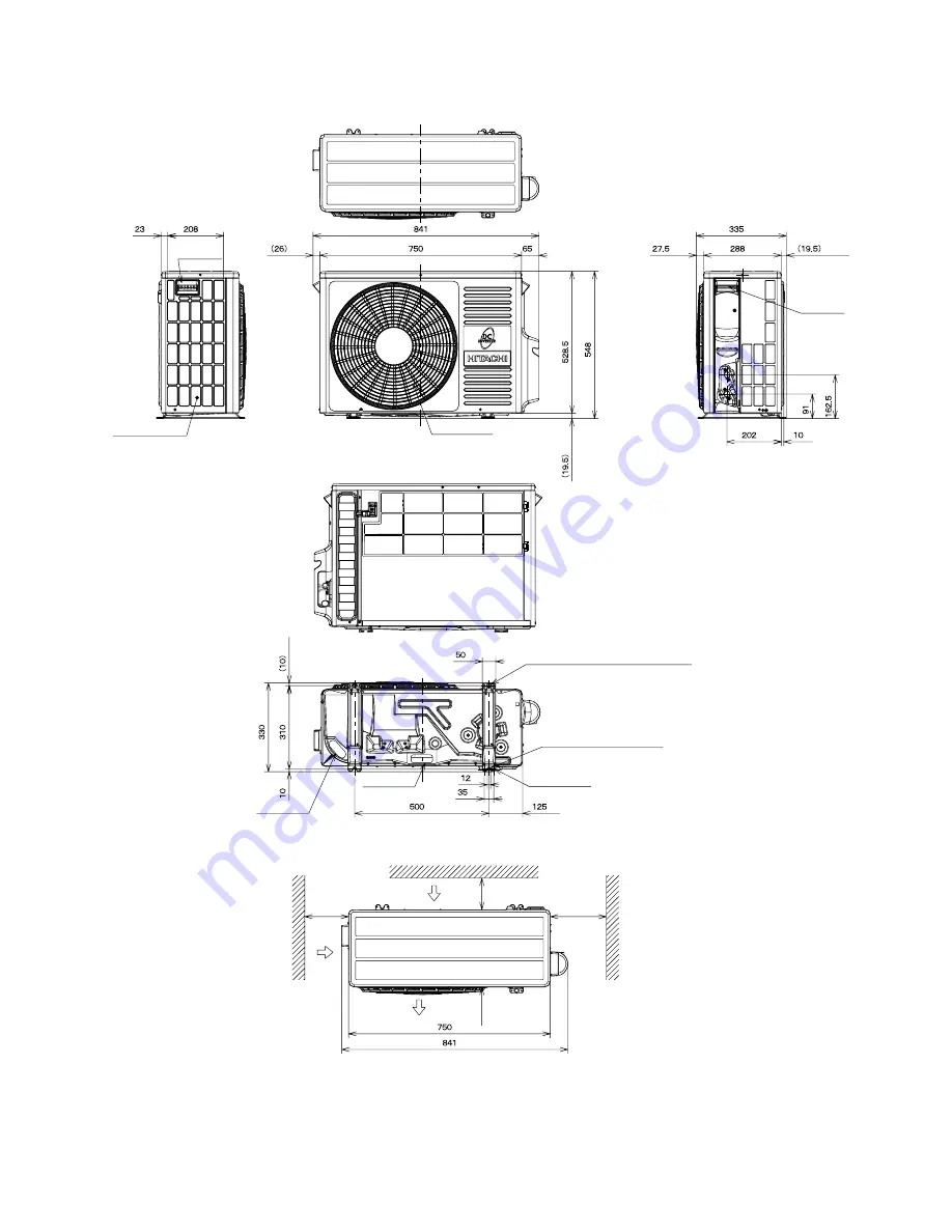 Hitachi RAC-25FX8 Скачать руководство пользователя страница 35