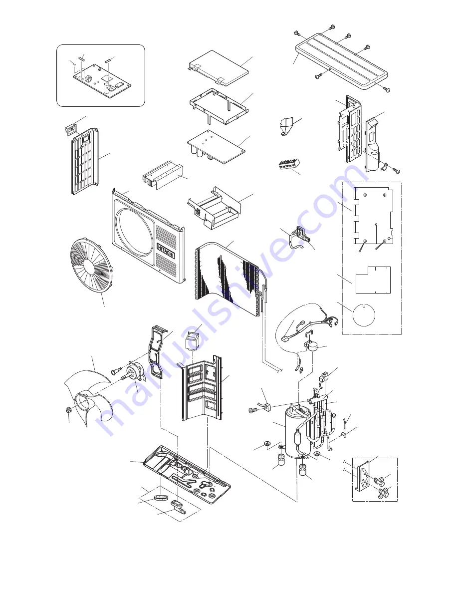 Hitachi RAC-25FXB Service Manual Download Page 127