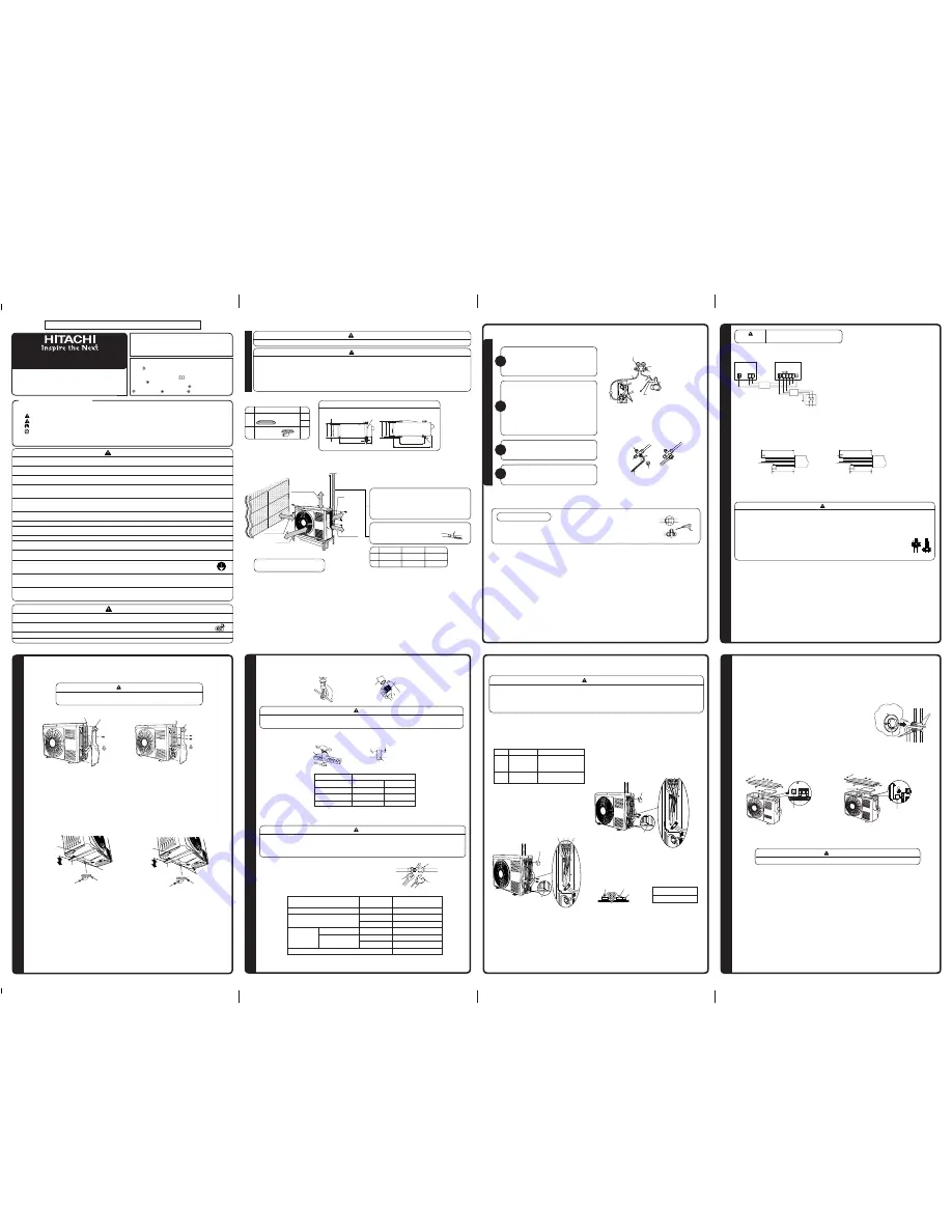 Hitachi RAC-25NXA1 Скачать руководство пользователя страница 1
