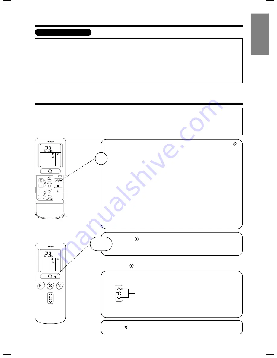 Hitachi RAC-25NXA1 Instruction Manual Download Page 7