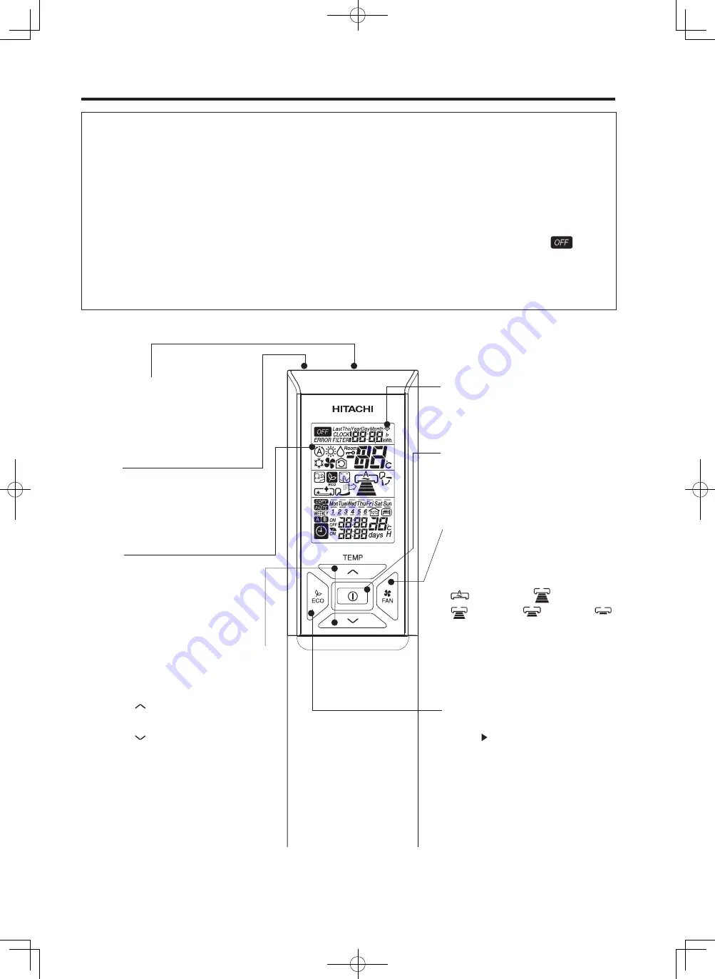 Hitachi RAC-25RPA Instruction Manual Download Page 9