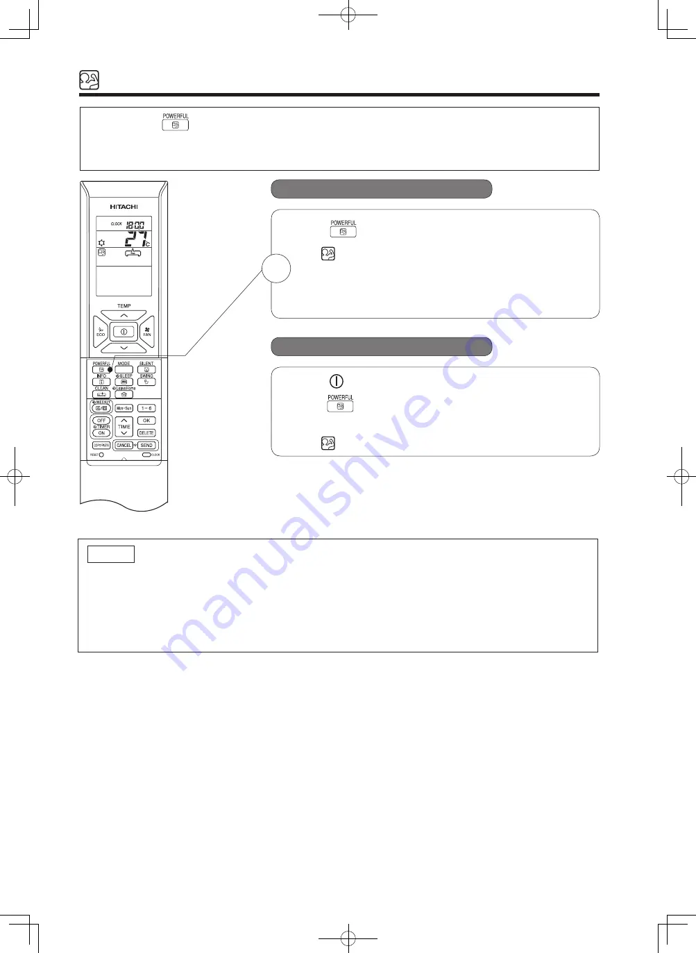 Hitachi RAC-25RPA Instruction Manual Download Page 17