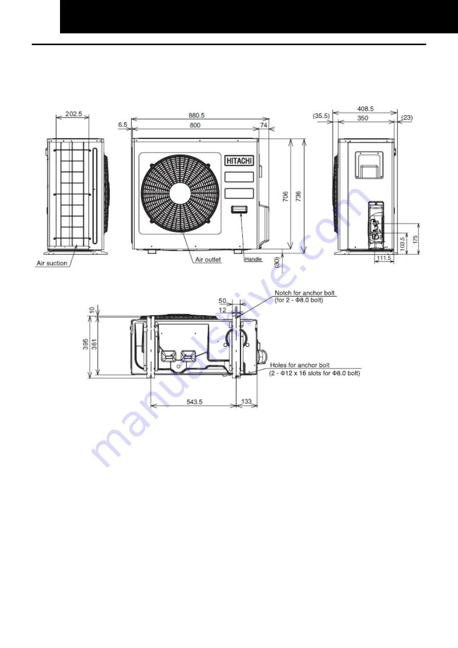 Hitachi RAC-25WXD Скачать руководство пользователя страница 8