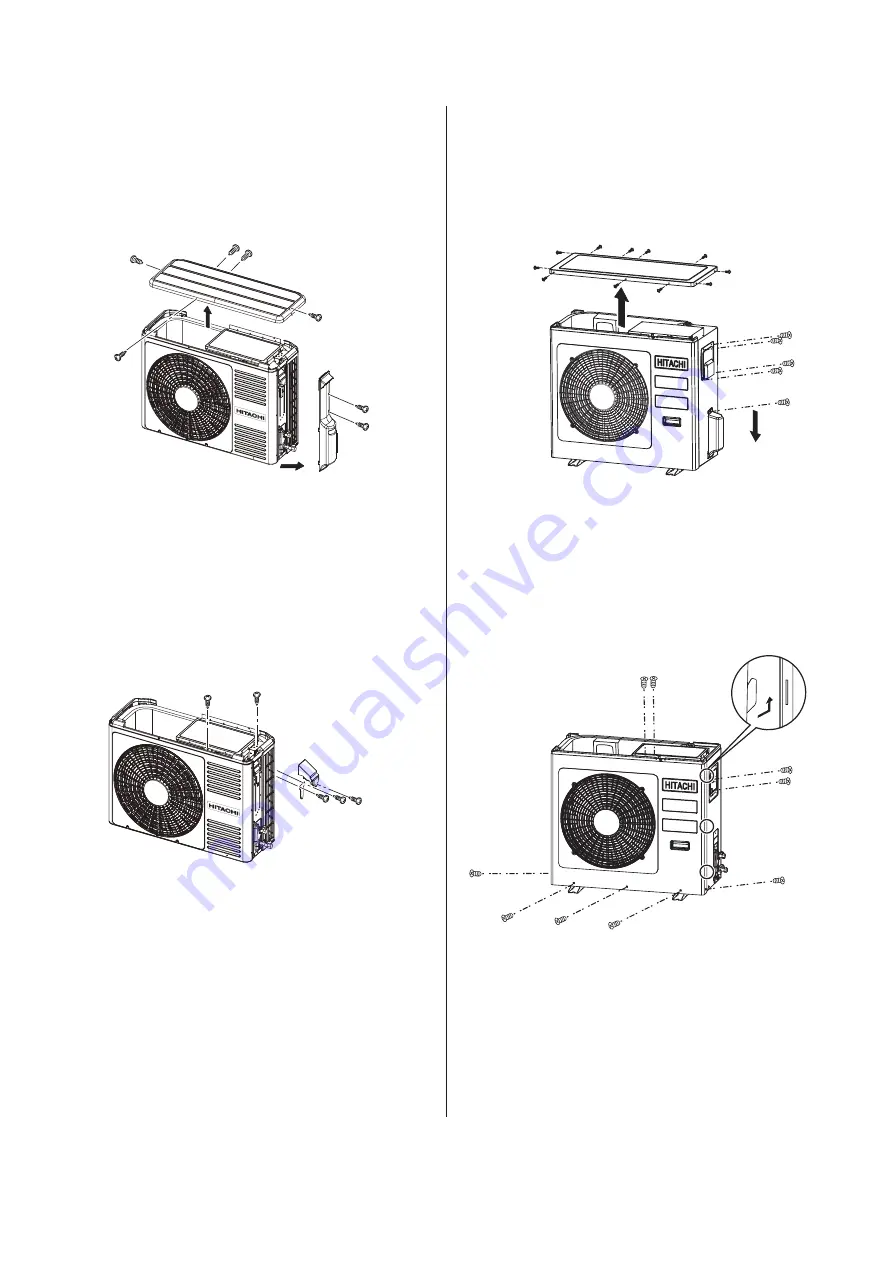 Hitachi RAC-25WXEN Service Manual Download Page 20