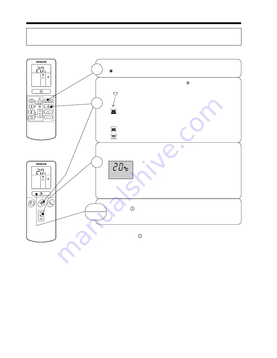 Hitachi RAC-30CH5 Instruction Manual Download Page 8