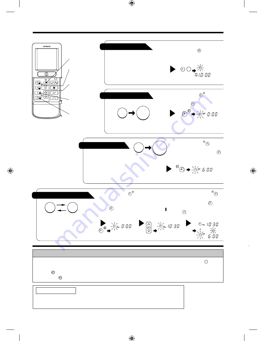 Hitachi RAC-30MH1 Instruction Manual Download Page 36