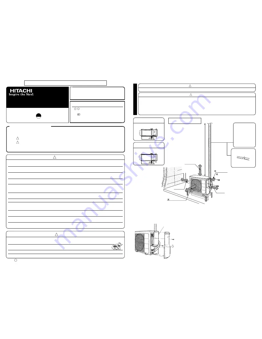 Hitachi RAC-35N5 Скачать руководство пользователя страница 1