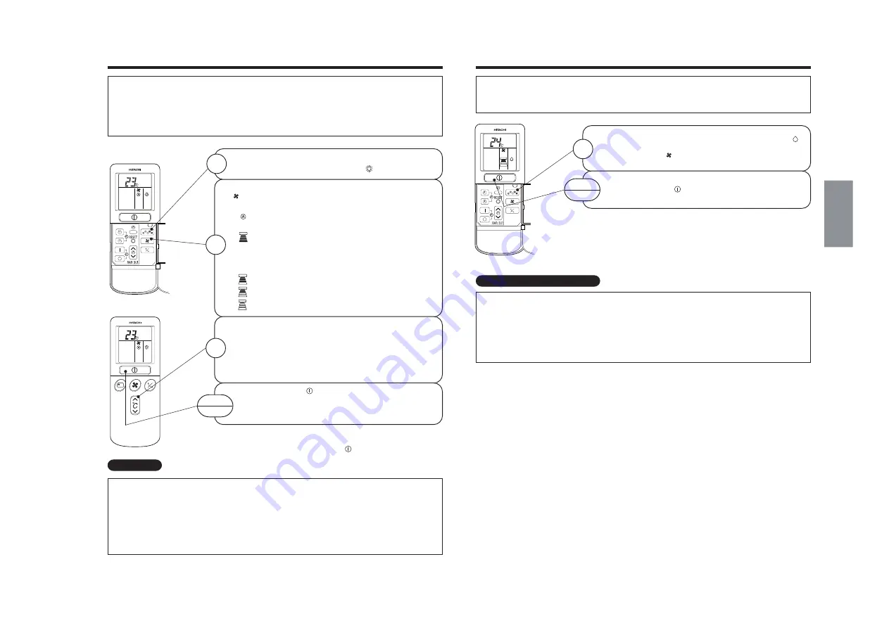 Hitachi RAC-35NX2 Скачать руководство пользователя страница 25