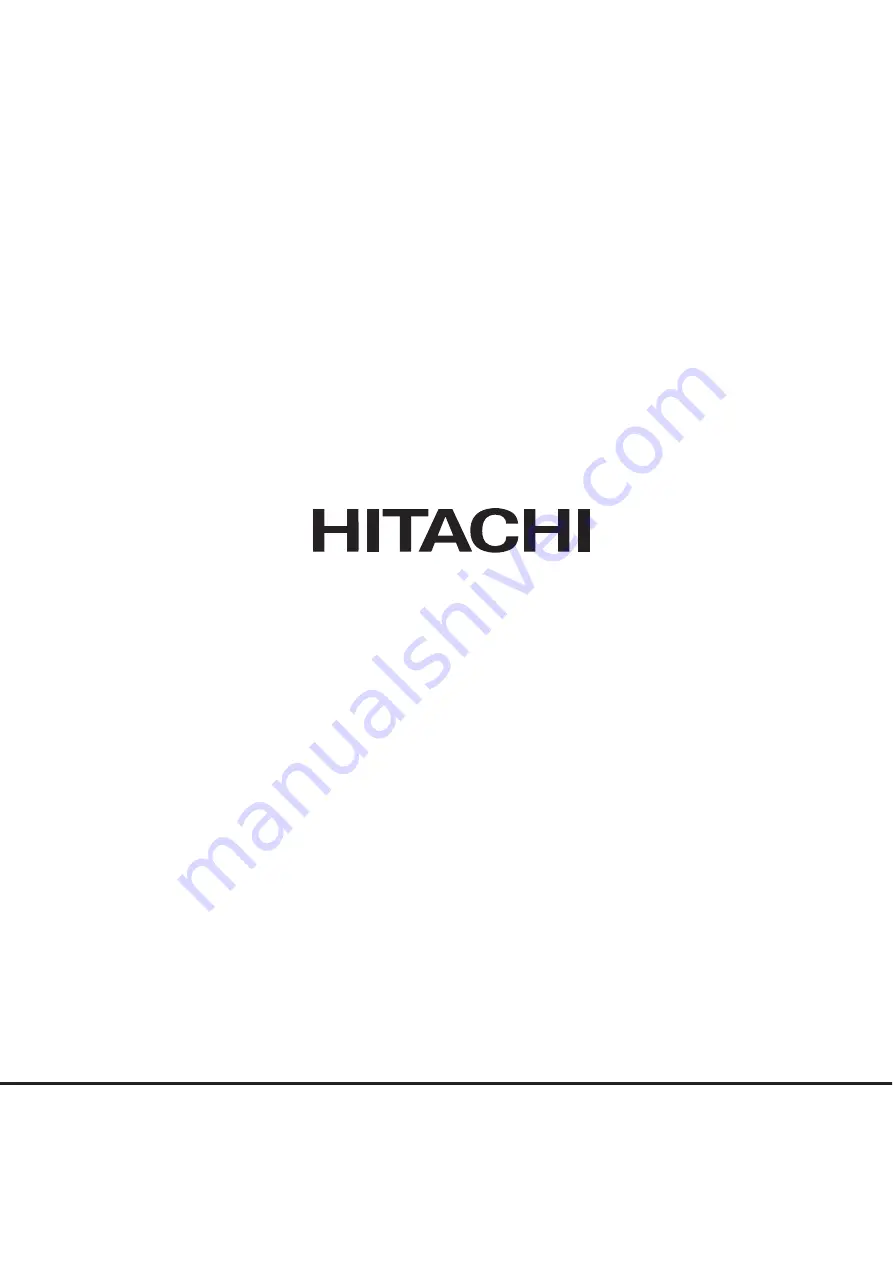 Hitachi RAC-35NX2 Service Manual Download Page 194