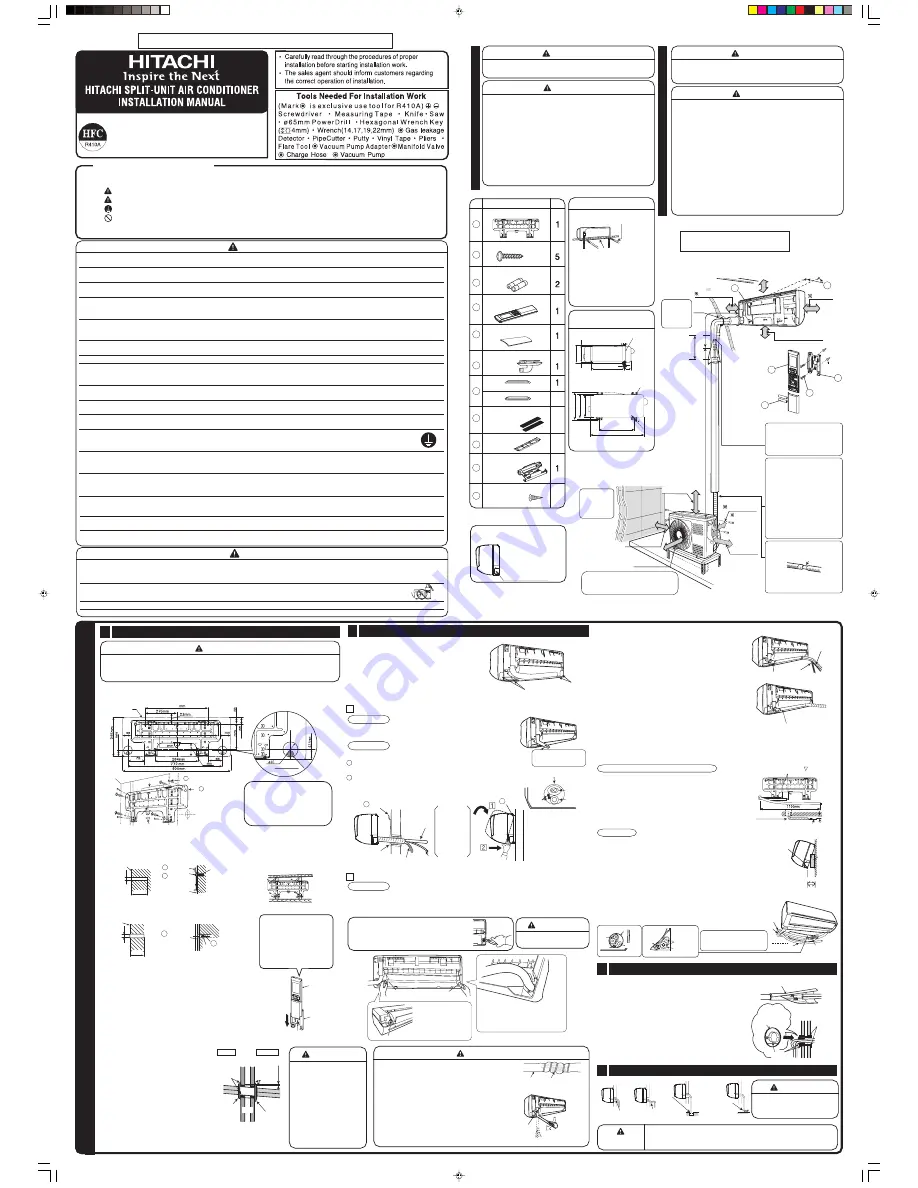 Hitachi RAC-35WPB Скачать руководство пользователя страница 1