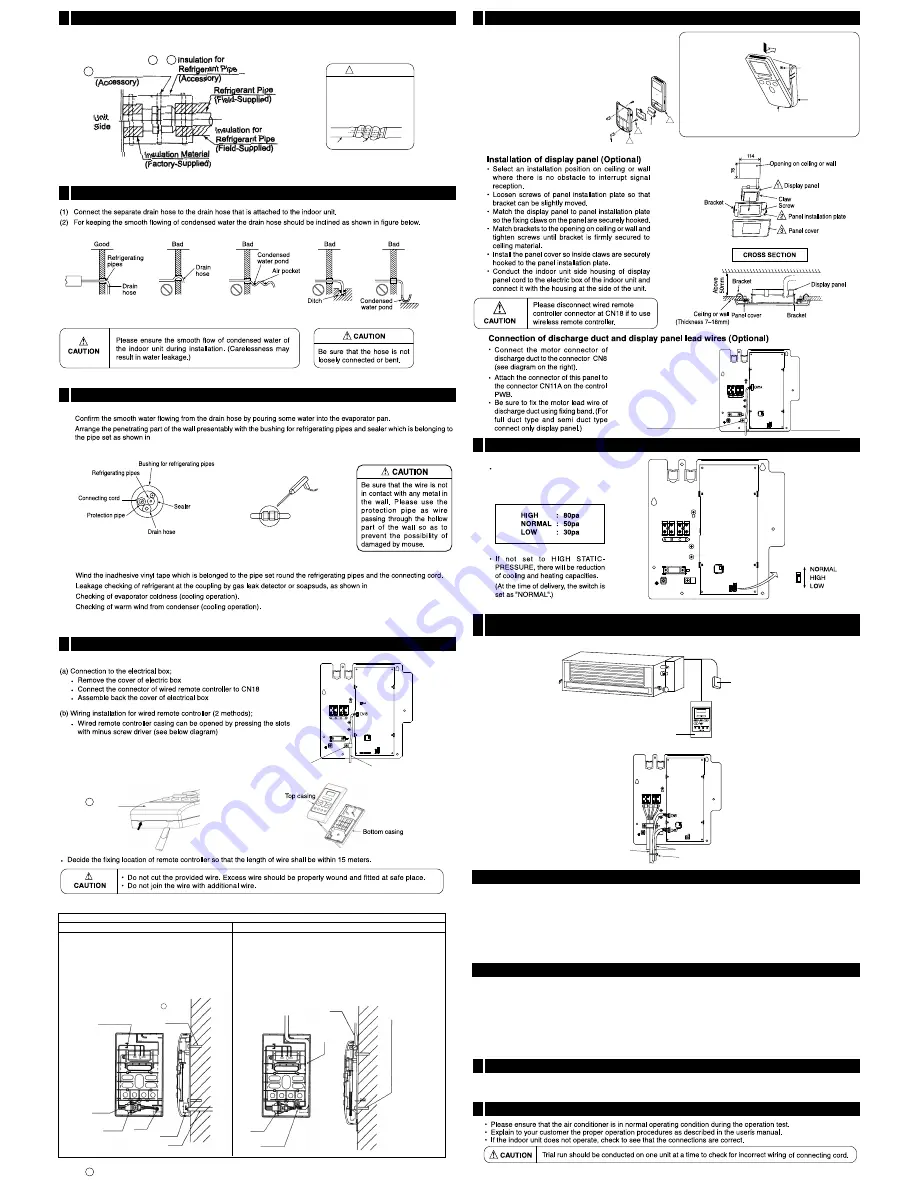 Hitachi RAC-50DH7 Installation Manual Download Page 3