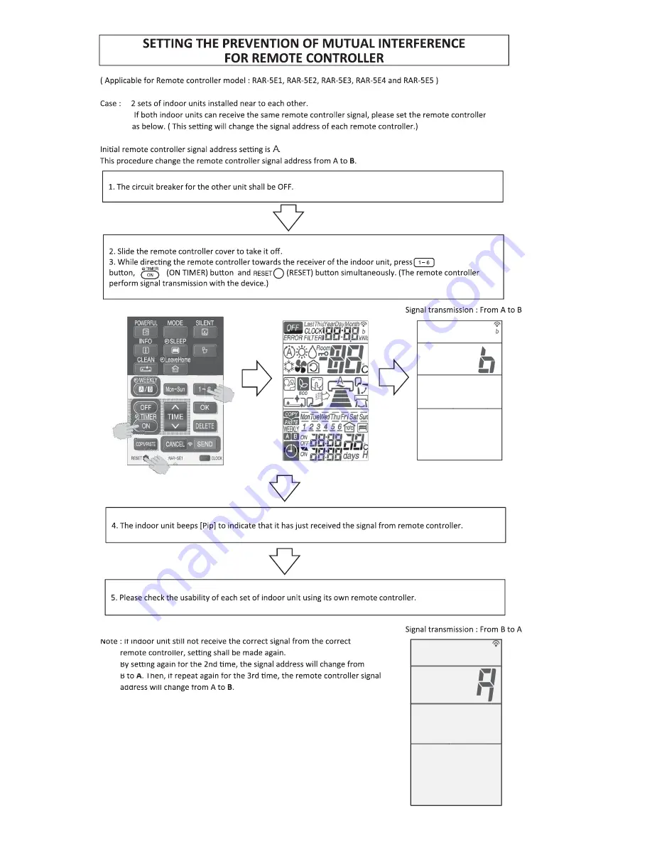 Hitachi RAC-50FPA Скачать руководство пользователя страница 92