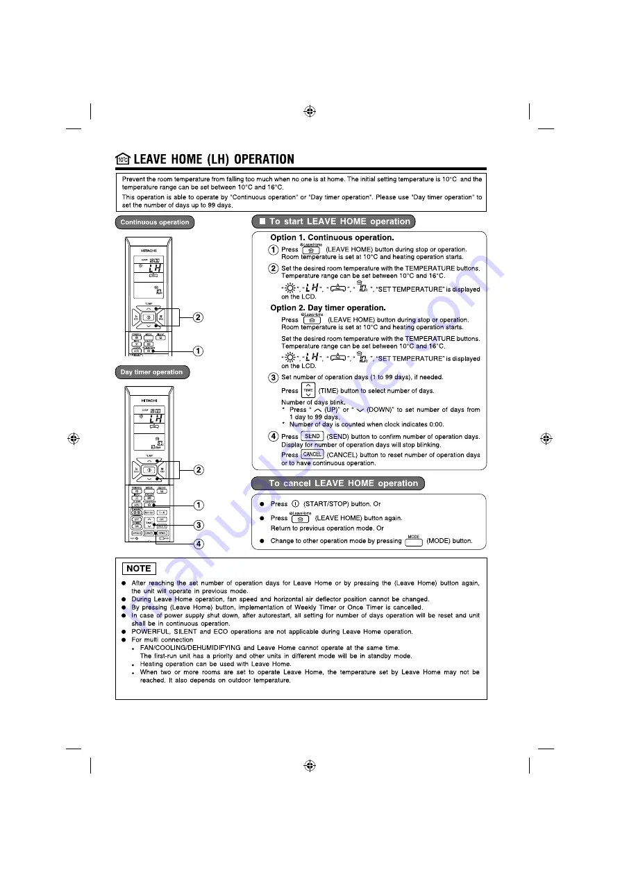 Hitachi RAC-50NPD Service Manual Download Page 40