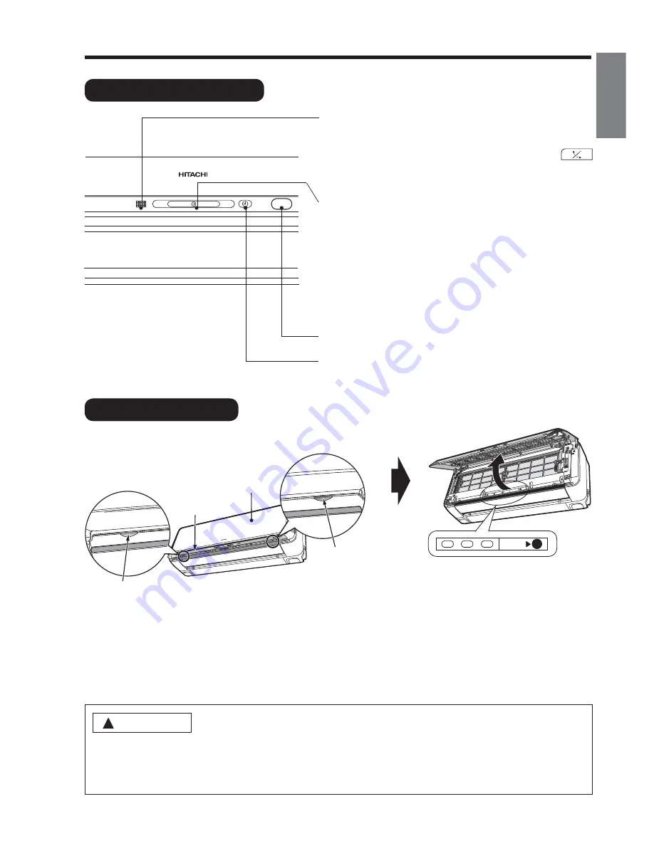 Hitachi RAC-50WXA Operation Manual Download Page 5