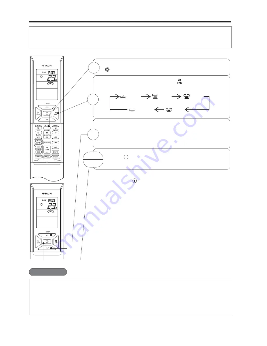 Hitachi RAC-50WXA Operation Manual Download Page 12