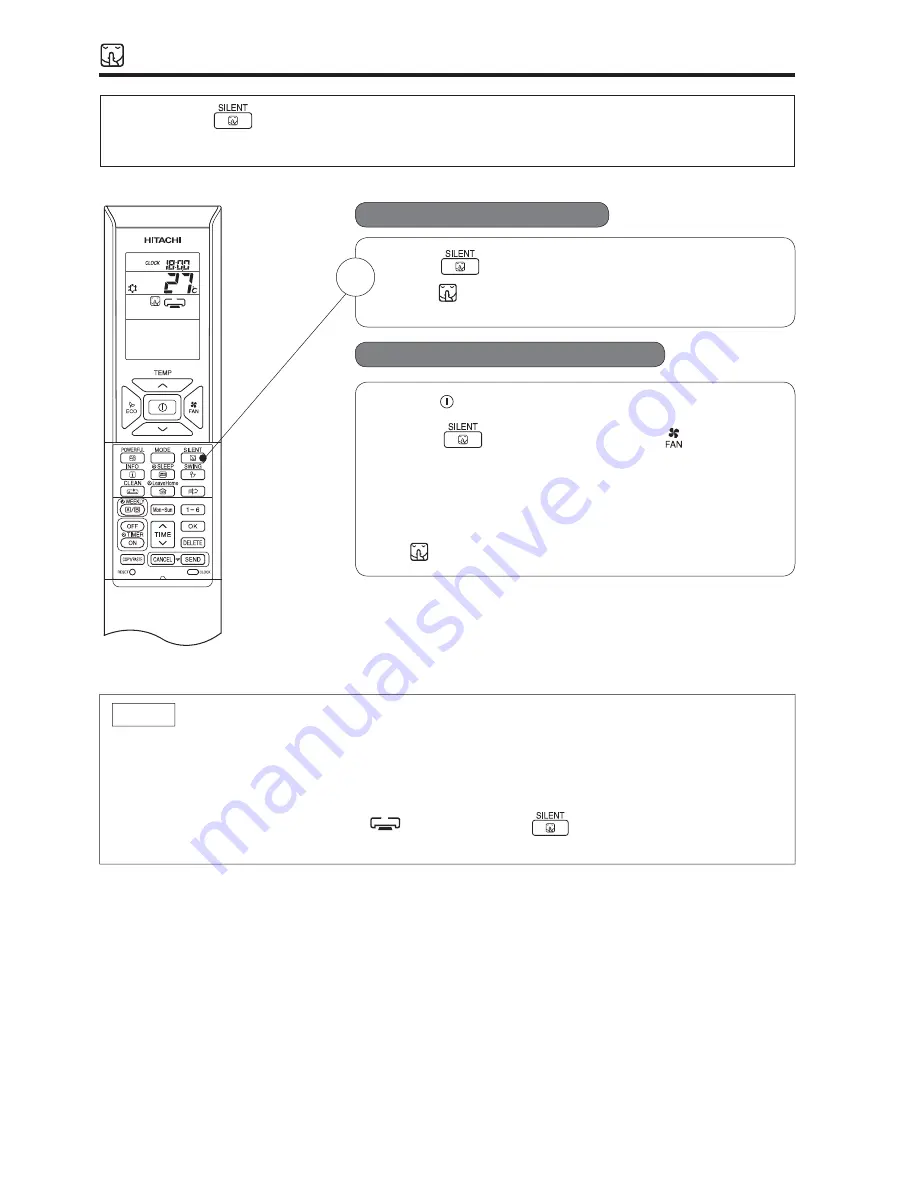 Hitachi RAC-50WXA Operation Manual Download Page 18