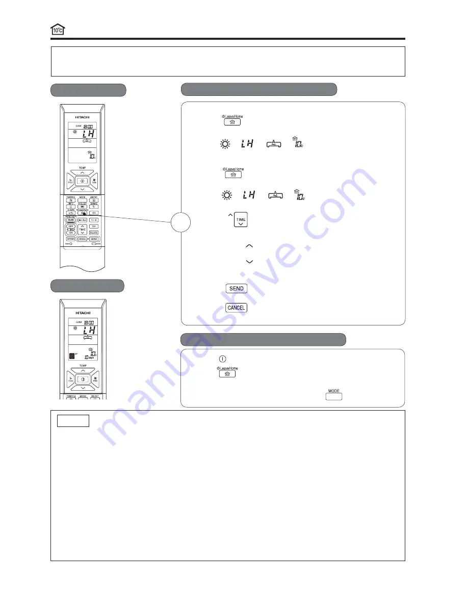 Hitachi RAC-50WXA Operation Manual Download Page 20