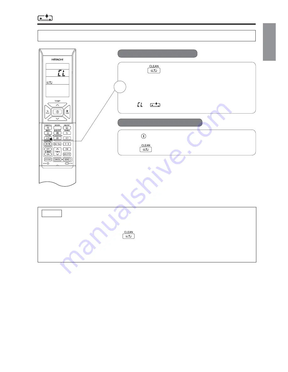 Hitachi RAC-50WXA Operation Manual Download Page 21