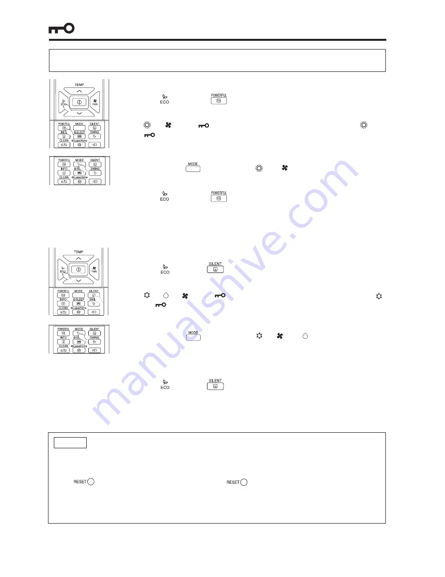 Hitachi RAC-50WXA Operation Manual Download Page 32