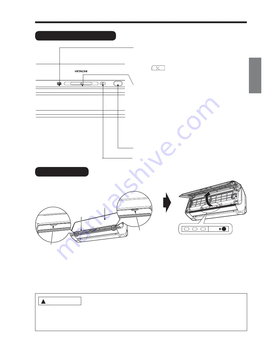 Hitachi RAC-50WXA Operation Manual Download Page 45