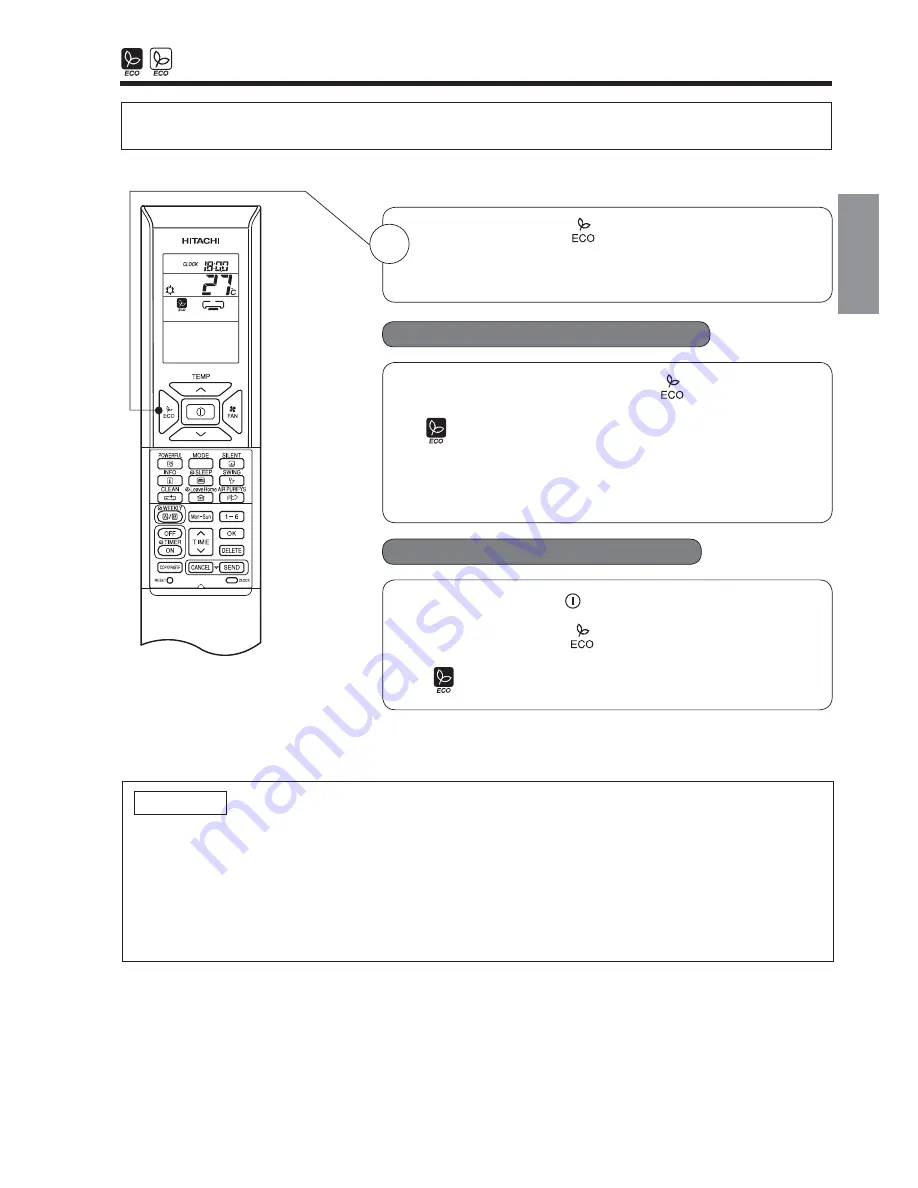 Hitachi RAC-50WXA Operation Manual Download Page 59