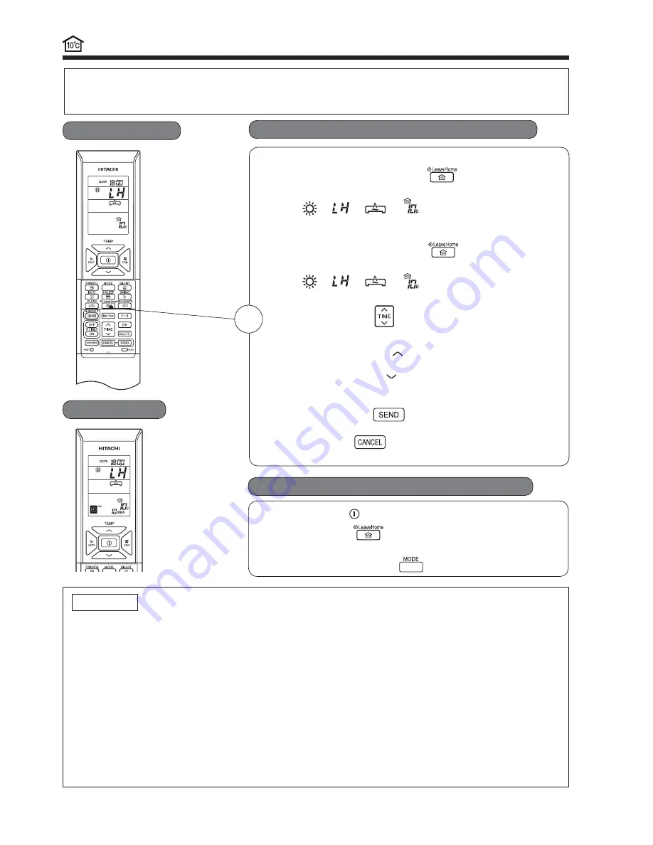 Hitachi RAC-50WXA Operation Manual Download Page 60