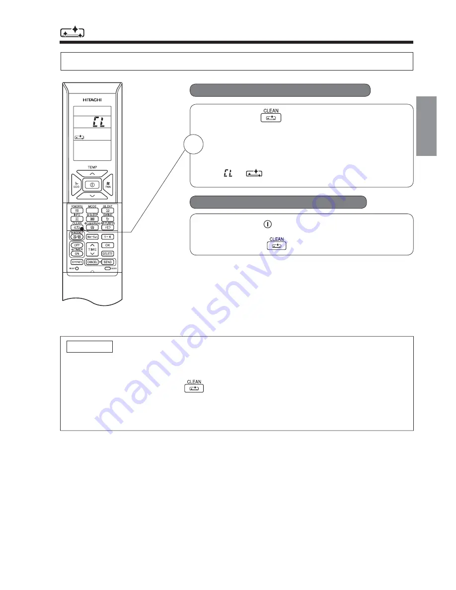 Hitachi RAC-50WXA Operation Manual Download Page 61