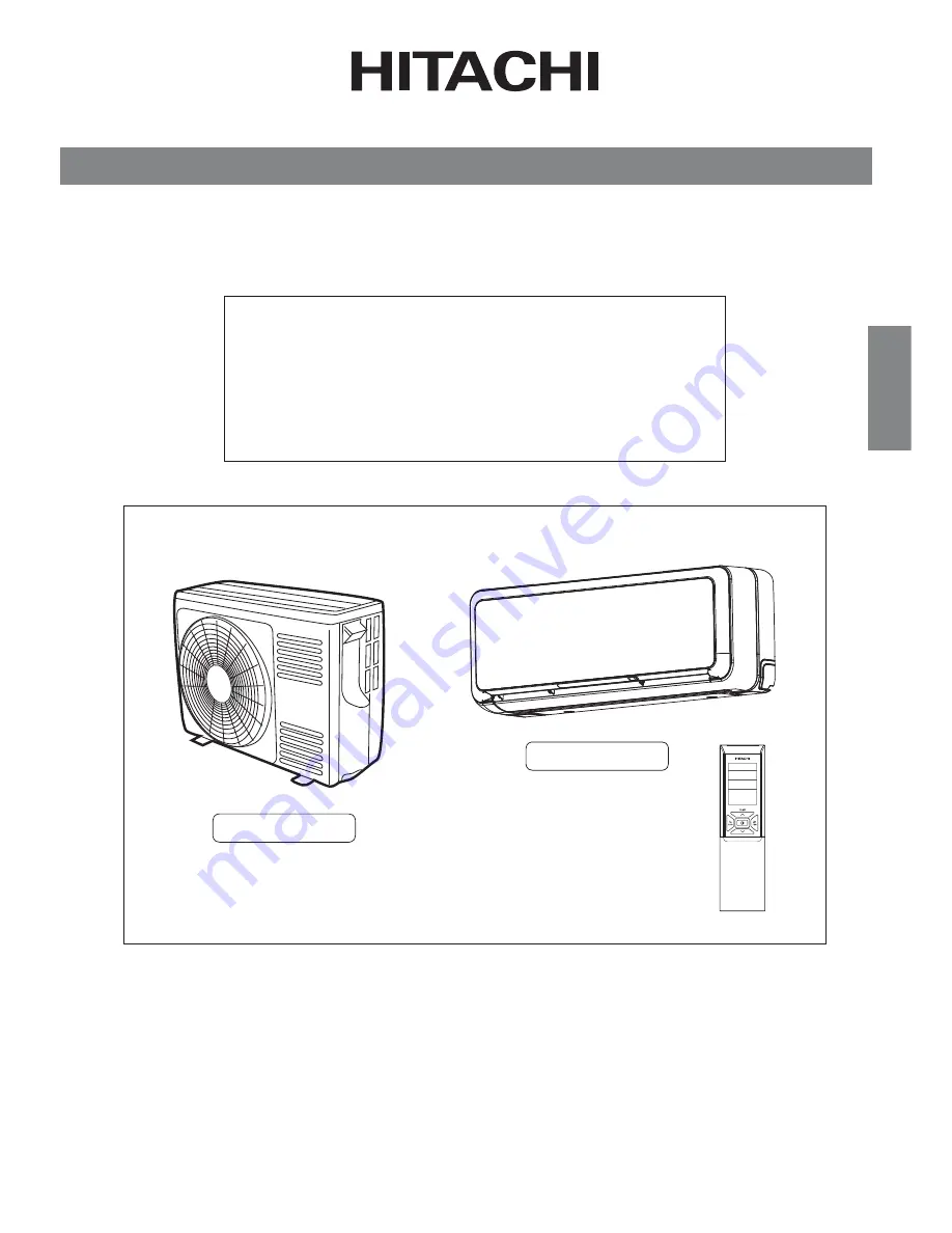 Hitachi RAC-50WXA Operation Manual Download Page 81