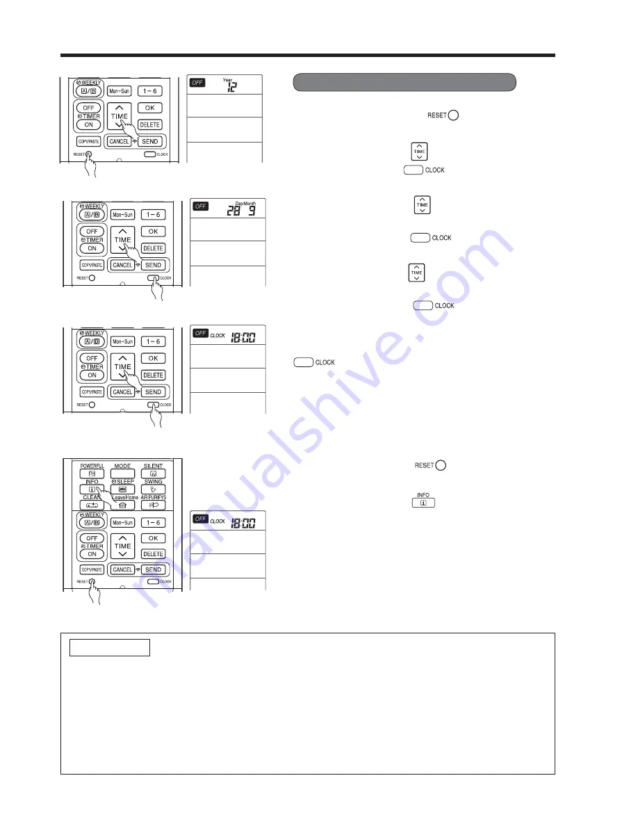 Hitachi RAC-50WXA Operation Manual Download Page 88