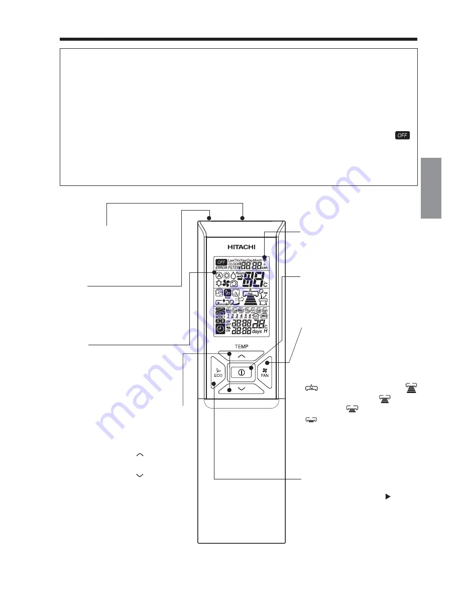 Hitachi RAC-50WXA Operation Manual Download Page 89