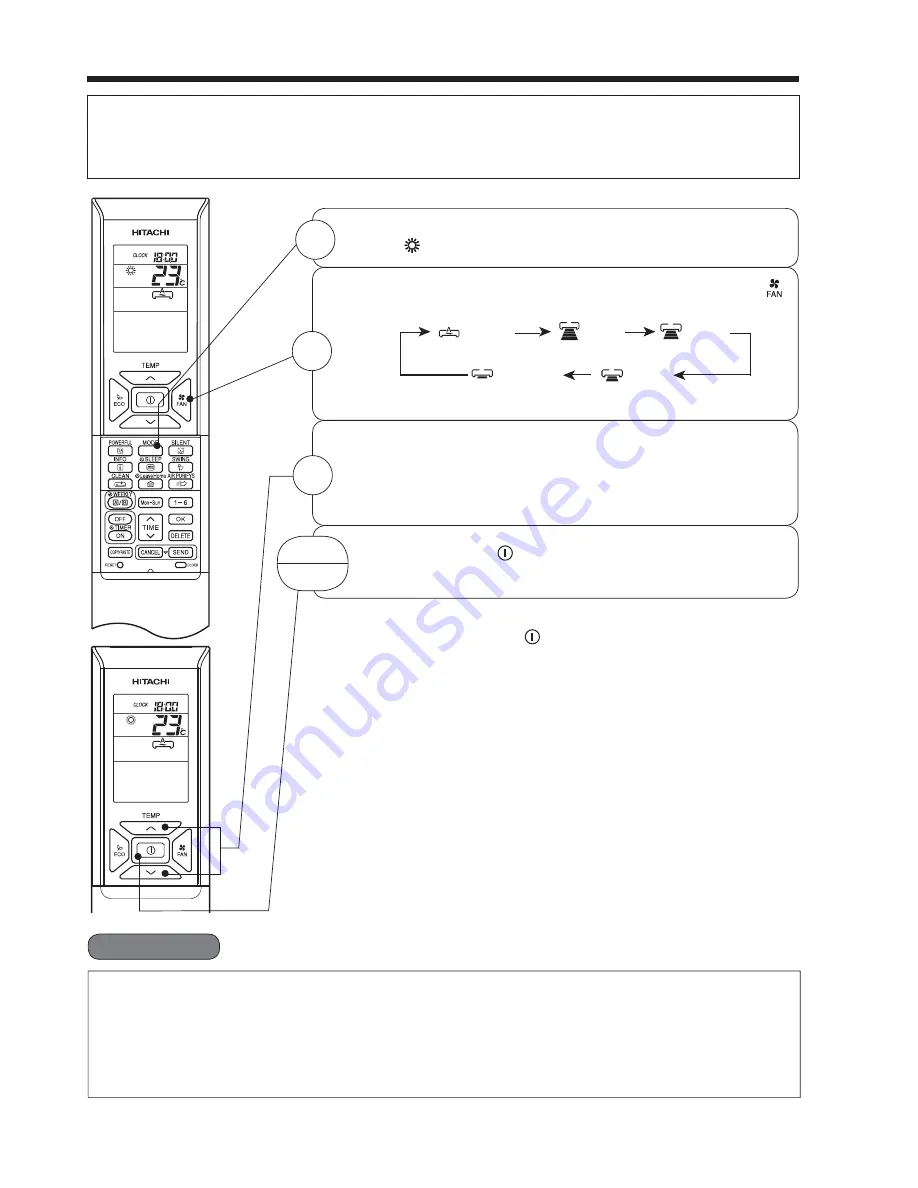 Hitachi RAC-50WXA Operation Manual Download Page 92